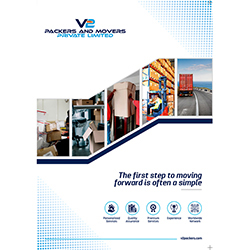 Brochure Designs - V2 Packers And Movers Private Limited, Korattur, Chennai
