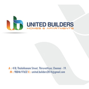Letter Cover Designs - United Builders, Thiruvottiyur, Chennai