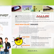 Brochure Designs - Amaze College of Animation & Technology, Chennai