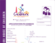 Application Form Designs - Chaithra Montessori School, Madipakkam, Chennai
