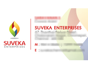 Business Card Designs - Suveka Enterprises, Thambaram, Chennai