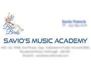 Business Card Designs - Savio Music Academy, Vellore