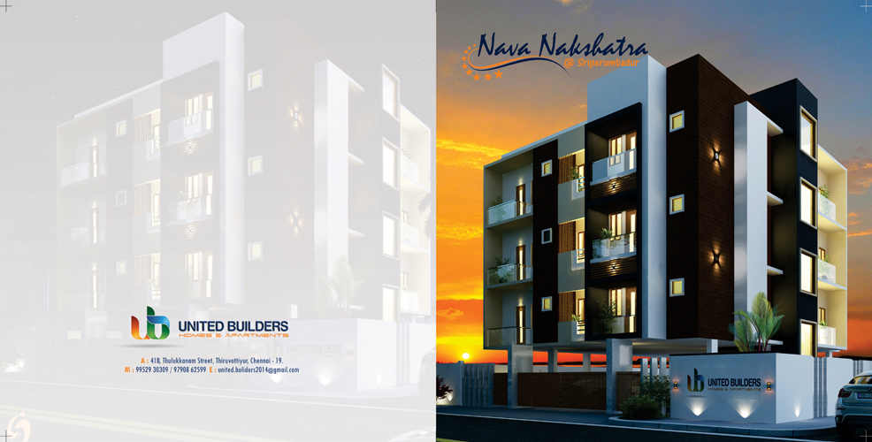 Brochure Designs - United Builder, Chennai