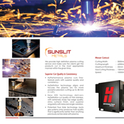 Brochure Designs - Sunslit Metals, Thiruvallur District