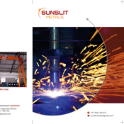 Brochure Designs - Sunslit Metals, Thiruvallur District
