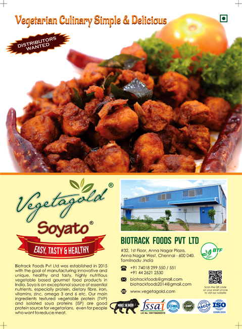 Brochure design - Biotrack Foods Pvt Ltd, Anna Nagar West, Chennai