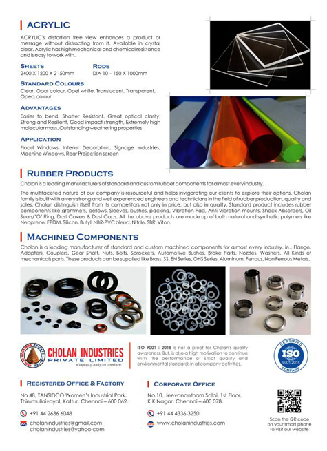 Brochure Desinging Services - Choolan Industries Private Limited, Thirumulaivoyal, Chennai