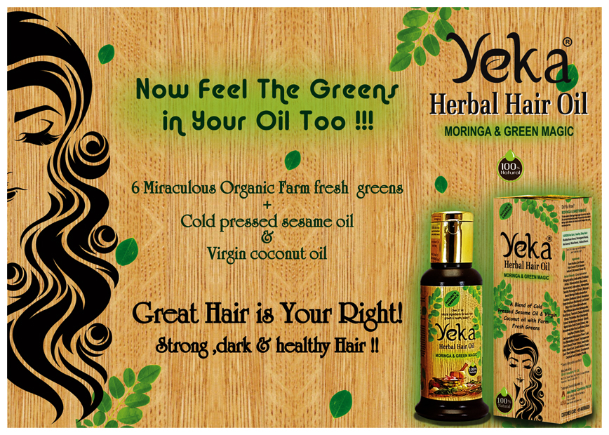 Brochure Designing Service - Yeka Herbal Hair Oil, Anna Nagar, Chennai