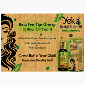 Brochure Designs - Yeka, Herbal Hair Oil, Anna Nagar, Chennai