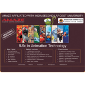 Brochure Designs - Amaze College of Animation & Technology, Chennai