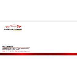 Letter Cover Designs - Laila Cabs & Cars, Palayamkottai, Tirunelveli