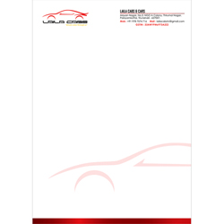 Letter Head Designs - Laila Cabs & Cars, Palayamkottai, Tirunelveli