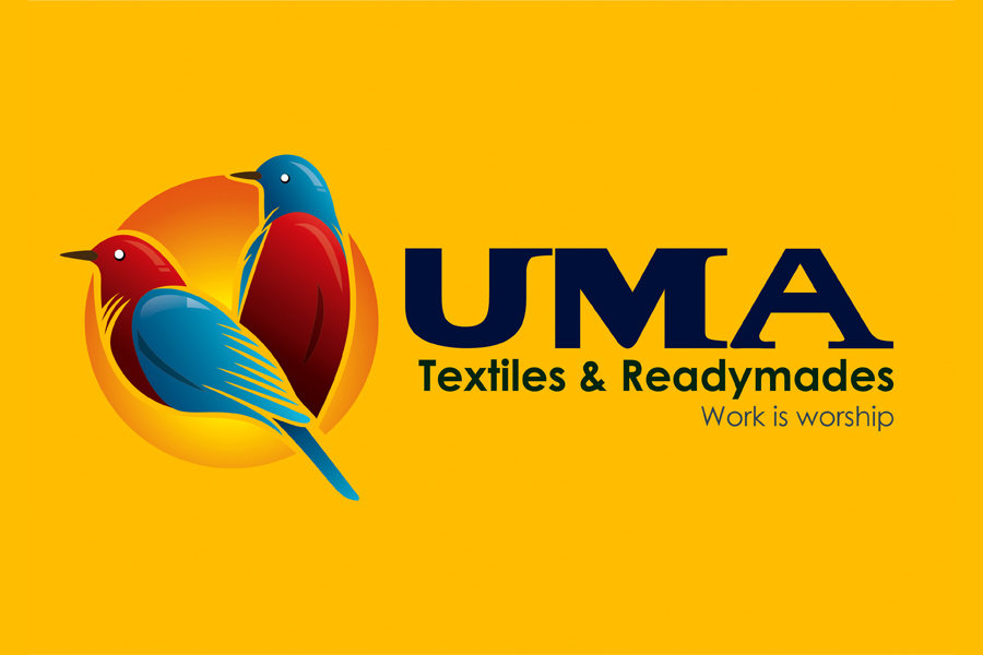 Brand Logo Design - UMA Textiles & Readymades, Vembakkam Taluk, Tiruvannamalai.