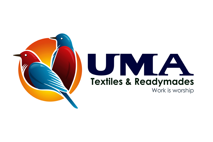 Brand Logo Design - UMA Textiles & Readymades, Vembakkam Taluk, Tiruvannamalai.