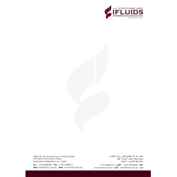 Letter Head Designs - Ifluids Engineering and Consultancy WLL, Doha, Qatar