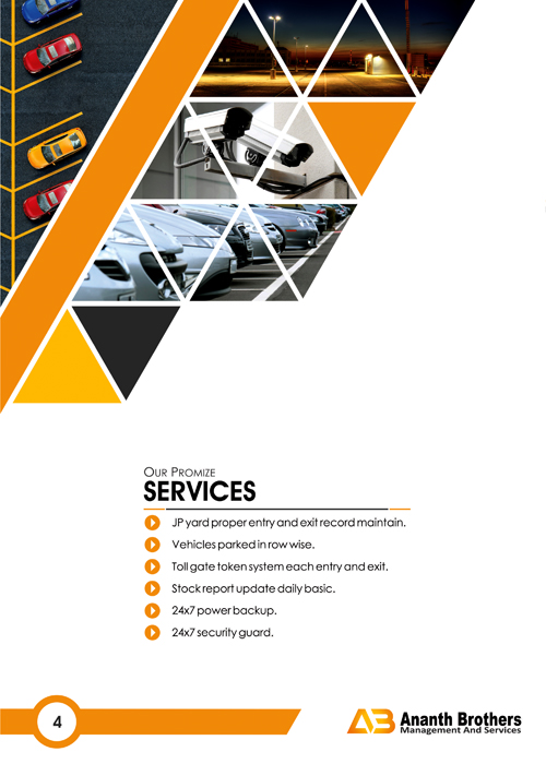 Brochure Designing Services - Ananth Brothers Management and Services, Harmavu Post, Bangalore