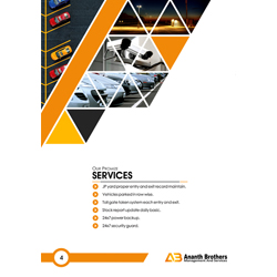 Brochure Designs - Ananth Brothers Management and Services, Harmavu Post, Bangalore