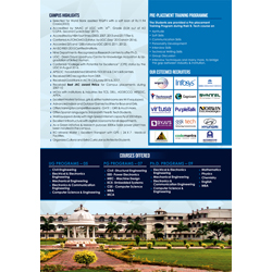 Brochure Designs - Placements 2019 - R.G.M College of Engineering & Technology, Kurnool, Andhra Pradesh