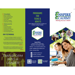 Brochure Designs - Enspire Academy, USA