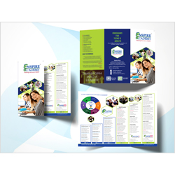 Brochure Presention Designs - Enspire Academy, USA