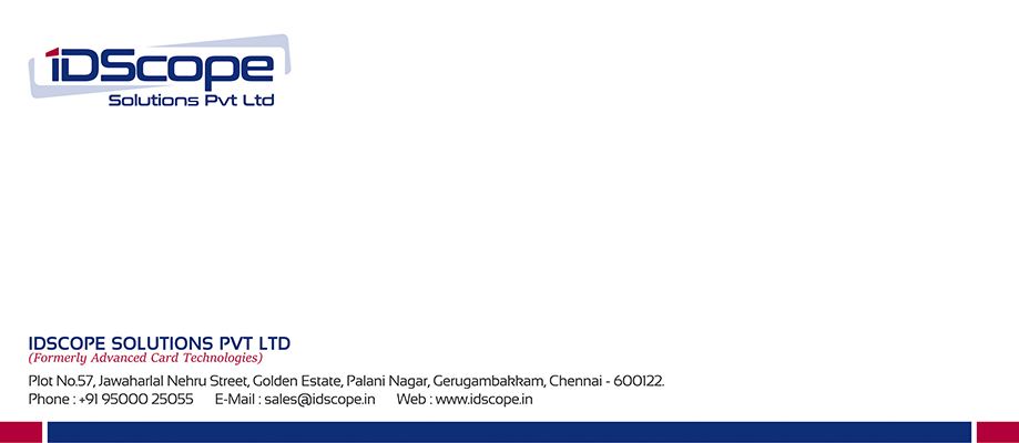 Letter Cover Designing Services - IDScope Solutions Pvt Ltd, Gerugambakkam, Chennai.