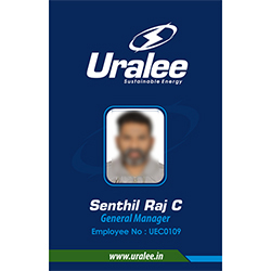 ID Card Designs - Uralee Engineering And Contracting (P) Ltd, Kolattur, Chennai