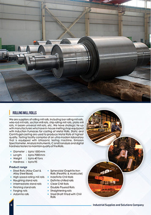 Brochure Designing Services - Industrial Supplies and Solutions Company, T.Nagar, Chennai.