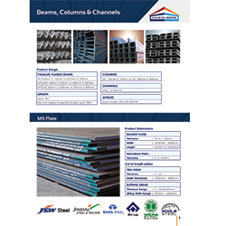 Brochure Designs - NM Metal Proofing, Neelangarai, Chennai