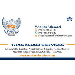 Letter Head Designs - Tras Kloud Services, Perambur, Chennai.