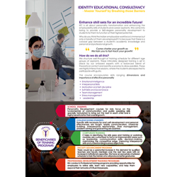 Brochure Designs - Identity Educational Consultancy, Chennai