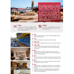 Brochure Designs - Metro Plywoods, Chennai