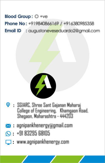 Brand Logo Designing Services in Chennai - ID Card Designing Services for Agnipankh Energy Private Limited, Maharashtra.