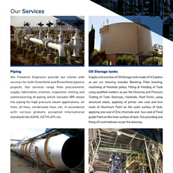 Brochure Designs - Flowtech Engineers, Chennai