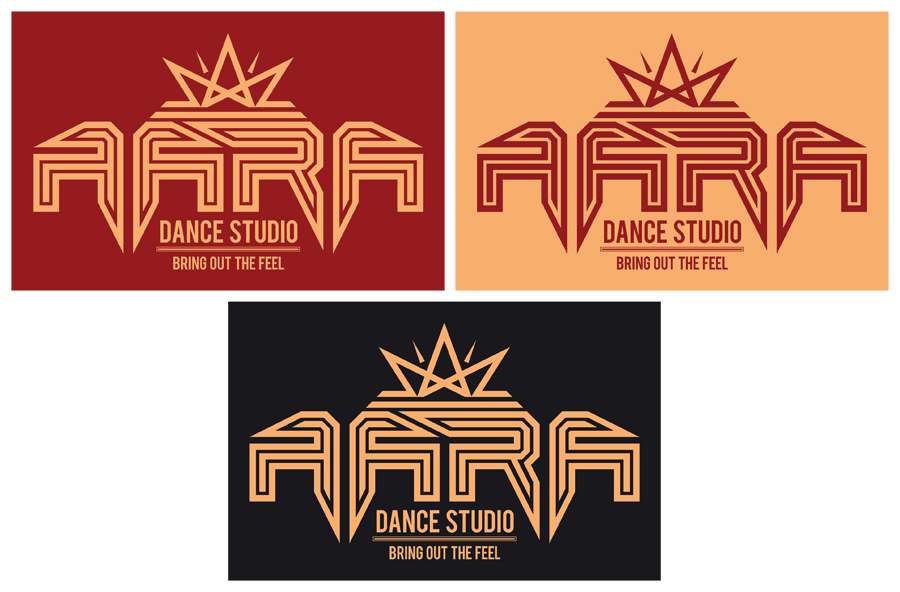 Brand Logo Designing Services in Chennai - Logo Designing Services for The AARA Dance Studio, Aminjikarai, Chennai.
